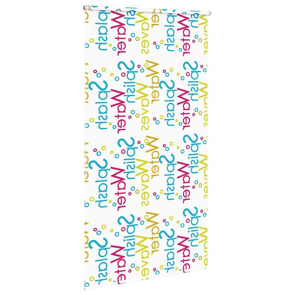 vidaXL Shower Roller Blind 120x240 cm Fabric Width 116 cm