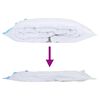 vidaXL Vacuum Storage Bags 5 pcs Transparent and blue 100 x 80 cm