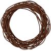 vidaXL Leather Cord Light Brown &Oslash;2.5 mm x 5 m Leather