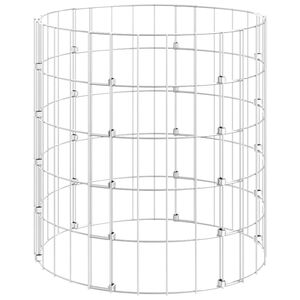 vidaXL Garden Composter &Oslash;50x50 cm Galvanised Steel