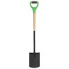 vidaXL Garden Digging Spade D Grip Steel and Hardwood