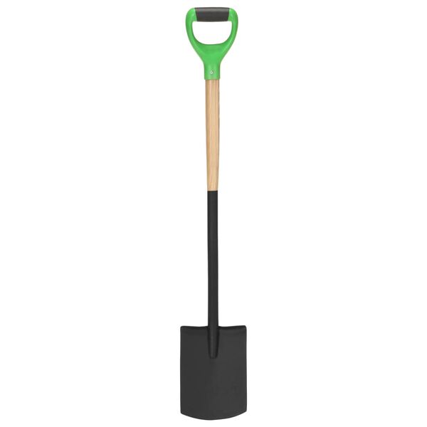 vidaXL Garden Digging Spade D Grip Steel and Hardwood