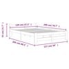 vidaXL Bed Frame without Mattress Solid Pine Wood 120x200 cm