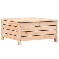 vidaXL Garden Footstool 62x63.5x32 cm Solid Wood Pine