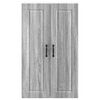 vidaXL Kitchen Cabinet Grey Sonoma 60 x 31 x 100 cm Engineered Wood