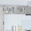 vidaXL Kitchen Cabinet Concrete Grey 60 x 31 x 40 cm Engineered Wood