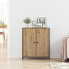 vidaXL Sideboard Artisan oak 70 x 30 x 80 cm Engineered wood