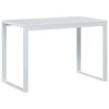 vidaXL Computer Desk White 110x60x73 cm Engineered Wood