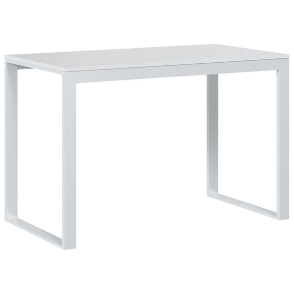 vidaXL Computer Desk White 110x60x73 cm Engineered Wood