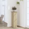 vidaXL Plant Stand Sonoma Oak 33 x 33 x 100 cm Engineered wood