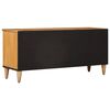vidaXL TV Cabinet Natural 100 x 33.5 x 46 cm Solid Mango Wood