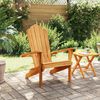 vidaXL Garden Adirondack Chair 77x78x95 cm Solid Wood Teak