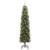 vidaXL Artificial Christmas Tree with 300 LEDs with Stand Green 180 cm
