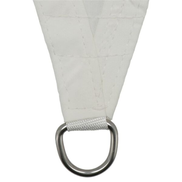 Livin'outdoor Shade Cloth Como Polyester Triangle 3.6x3.6 m White
