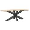 vidaXL Coffee Table Leg Spider Shape Anthracite 98x58x(42-43) cm Steel