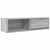vidaXL TV Cabinets 2 pcs Grey Sonoma 100x31x25.5 cm Engineered Wood