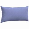 vidaXL Sofa Pillows 2 pcs Blue 80 x 40 cm Fabric