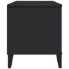 vidaXL TV Cabinet VIKEN Black Engineered Wood