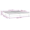vidaXL Box Spring Bed Frame Dark Grey Super King Fabric (UK/IE/FI/NO only)