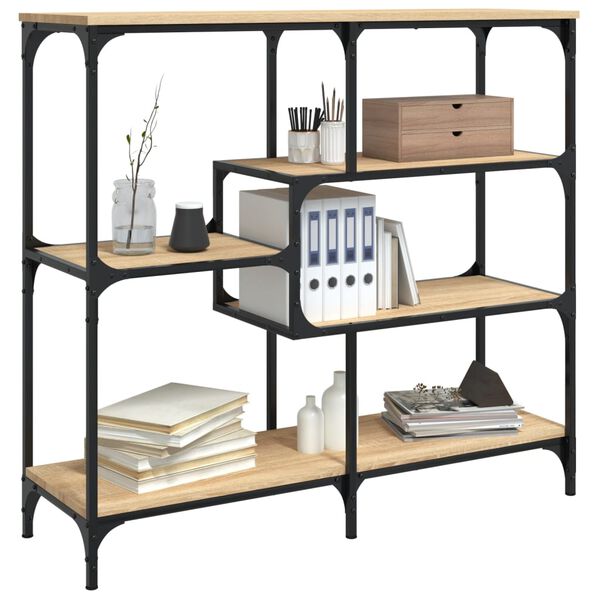 vidaXL Console Table Sonoma Oak 103x32x95 cm Engineered Wood