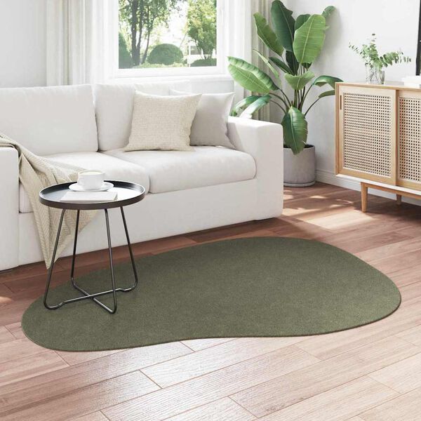 vidaXL Area Rugs HUARTE Forest green 120 x 170 cm Polyester