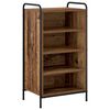 vidaXL Shoe Cabinet 51 x 36.5 x 93 cm Engineered Wood Old Wood