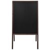 vidaXL Double-sided Blackboard Cedar Wood Free Standing 60x80 cm