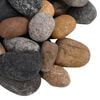 vidaXL Polished Pebbles 25 kg Mixed Colour 5-8 cm