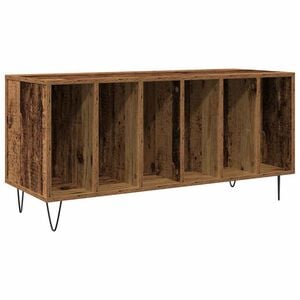vidaXL Record Cabinet Old wood 100 x 38 x 48 cm Engineered Wood