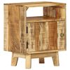 vidaXL Bedside Table 40x30x50 cm Rough Mango Wood