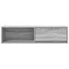vidaXL TV Cabinet Grey Sonoma 100x31x25.5 cm Engineered Wood