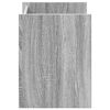 vidaXL Magazine Rack Grey Sonoma 35 x 35 x 45 cm Engineered Wood