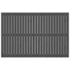 vidaXL Wall Headboard Grey 166x3x110 cm Solid Wood Pine