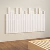 vidaXL Wall Headboard White 140x3x80 cm Solid Wood Pine