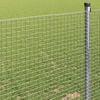 vidaXL Welded Wire Fence Silver 0.4 x 25 m