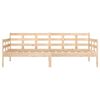 vidaXL Day Bed without Mattress Solid Wood Pine 90x190 cm Single