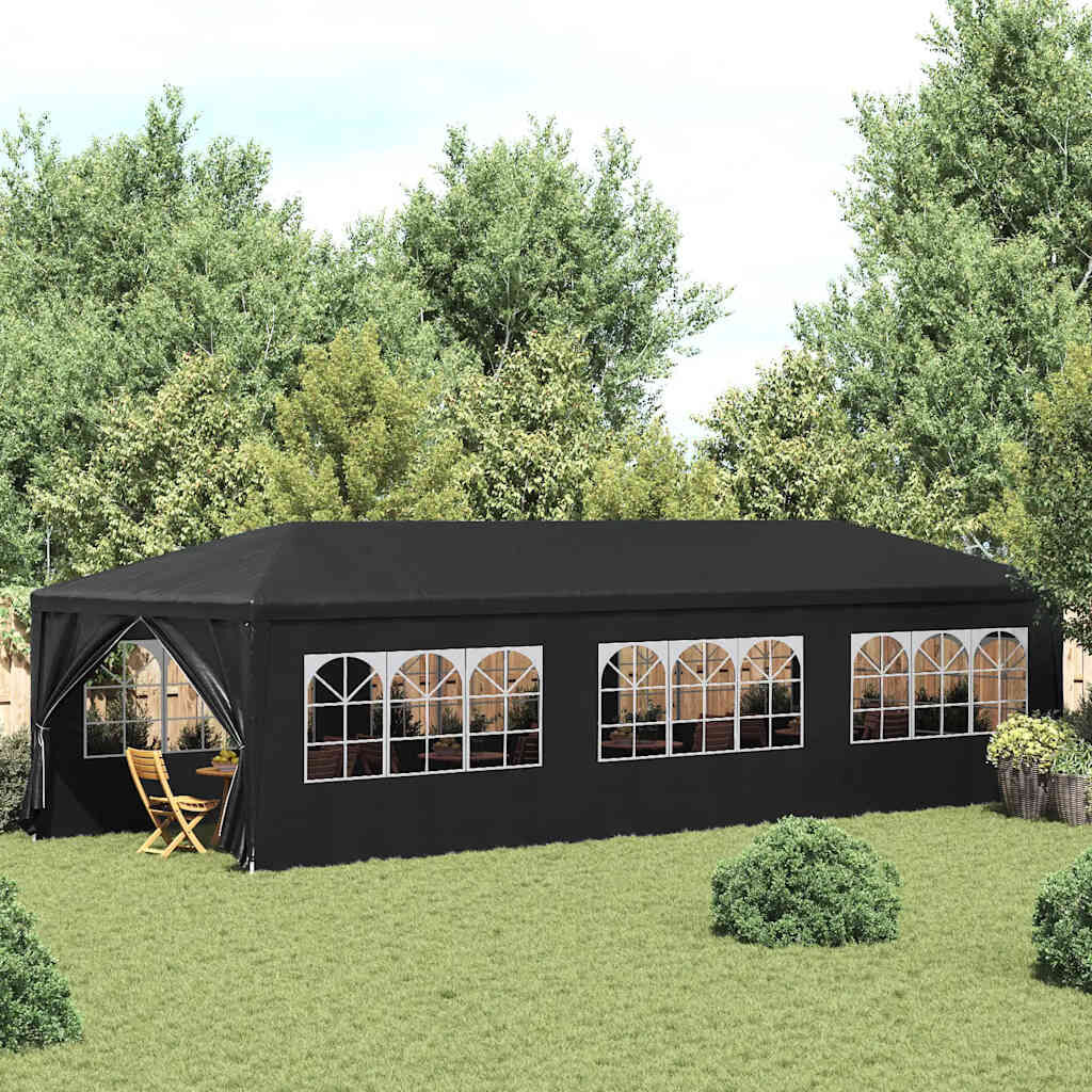 vidaXL Party Tent 3x9 m Anthracite | vidaXL.co.uk