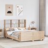 vidaXL Bookcase Bed without Mattress 150x200 cm King Size Solid Wood