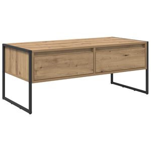 vidaXL Coffee Table Artisian Oak 100 x 46 x 40 cm Engineered Wood