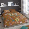 Good Morning Duvet Cover SHINSHOU 200x200 cm Terra Brown