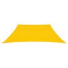 vidaXL Sunshade Sail Oxford Fabric Trapezium 2/4x3 m Yellow
