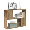 vidaXL Book Cabinet/Room Divider Artisan Oak 80x24x63 cm