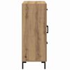 vidaXL Sideboard Artisan oak 69.5 x 34 x 90 cm Engineered wood