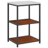 vidaXL Kitchen Storage Set with Shelf 2 pcs Rusty Weathering Steel