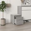 vidaXL Box Drawer Grey Sonoma 40.5x40x40 cm Engineered Wood