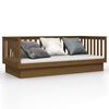 vidaXL Day Bed without Mattress Honey Brown 100x200 cm Solid Wood Pine