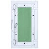 vidaXL Access Panel Green and Silver 30 x 55 cm