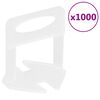 vidaXL Tile Levelling Clips 1000 pcs 2 mm