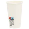 vidaXL Paper Coffee Cups 1000 pcs 16oz 400ml White
