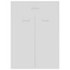vidaXL Shoe Cabinet White 60x35x84 cm Engineered Wood